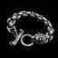 Meteorite crater Lion Bracelet 925 silver Bracelet SSB51