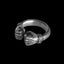 Fist of strength ring 925 silver Fist mens pinky rings