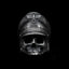 Skull Warrior Ring 925 Silver skull soldier rings for men