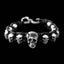 Skull Bracelet Silver Skull Bracelets SSB06