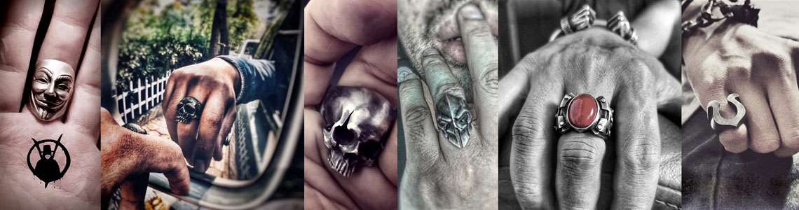 Silver skull ring is best as a Christmas gift