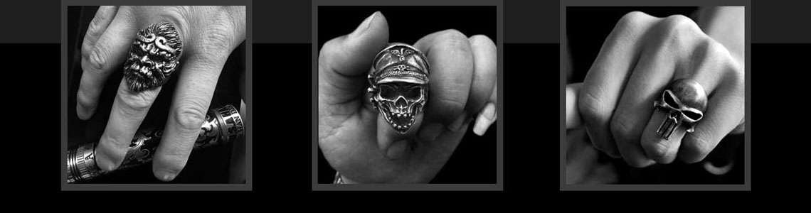 The Bold and Edgy Style of Men&#8217;s Skull Rings