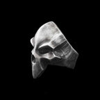 Death Skull Ring - Heavy 925 Silver Hand Carved Gothic Collector's Jewelry