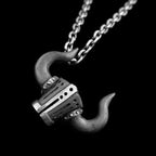 Lion Pendant 925 Silver Skull necklace Pendant SSP43