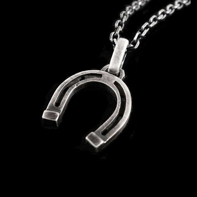 Horseshoe 925 silver necklace Pendant SSP67 Main Image