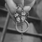 Elevate Your Style with the Two Headed Snake Bite Ring Silver snake chain necklace