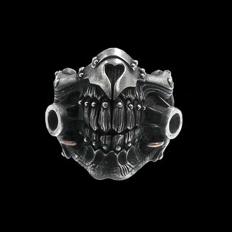 Mad max 925 Silver Immortal Old Joe Mask ring SSJ117