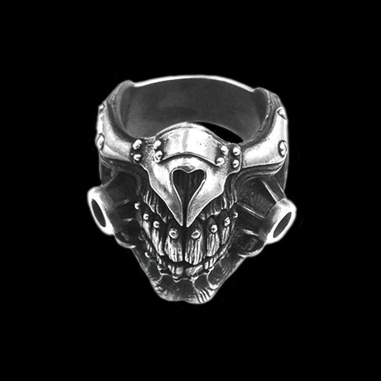 Mad max 925 Silver Immortal Old Joe Mask ring SSJ117