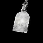 Middle finger 925 silver Pendant Necklace SSP77