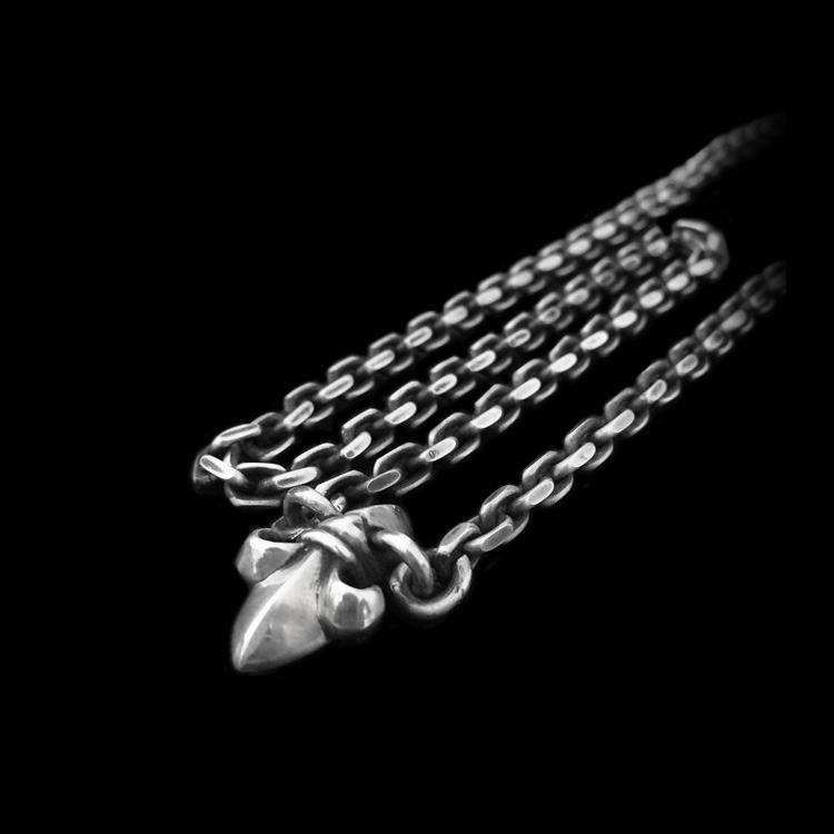 Mens Necklace & Silver Flower of Victory Necklace SSN28