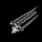 Mens Necklace & Silver Flower of Victory Necklace SSN28