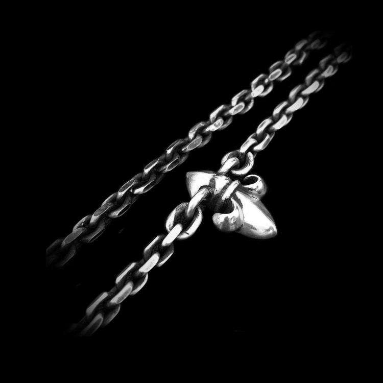 Mens Necklace & Silver Flower of Victory Necklace SSN28