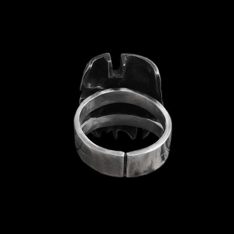 Abstract ring wearable masterpiece that transcends mere jewelry