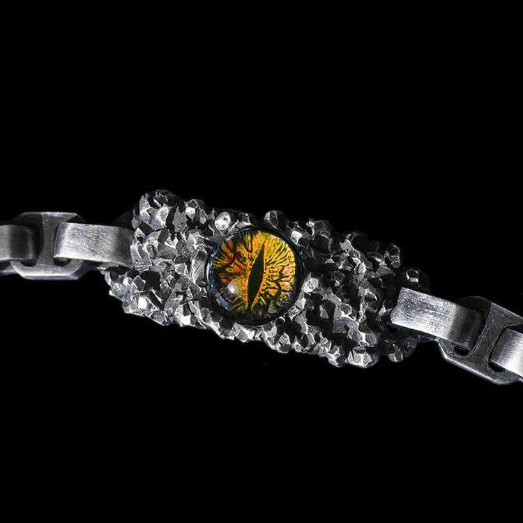 The eye of devil Bracelet 925 silver Bracelet SSB49