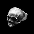 No jaw Scar Skull Rings Male  Bold Expression of Style and Individuality