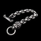 Meteorite crater Lion Bracelet 925 silver Bracelet SSB51
