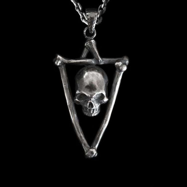 Samsung Skull Pendant 925 silver pendants SSP96 Hover Image