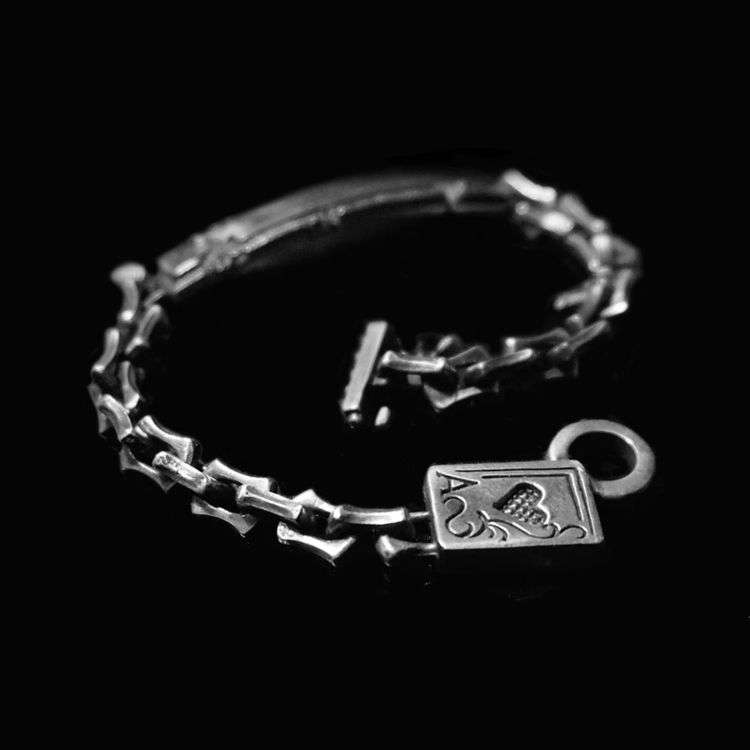 Joker series POKER custom Bracelet 925 silver Bracelets SSB59