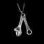 Tool Wrench pendant 925 silver Wrench pendants SSP101
