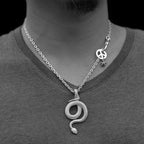 Lucky snake pendant 925 silver snake pendants SSP107