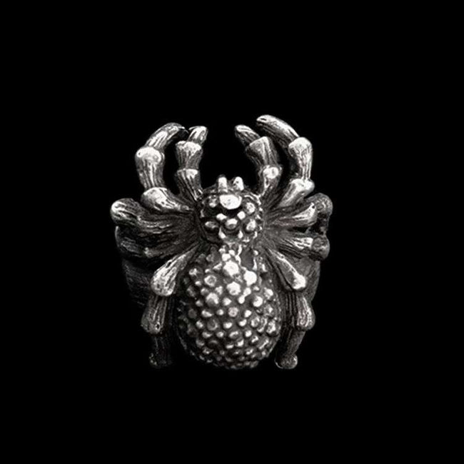 Spider ring 925 silver Realistic spider rings SSJ163 Hover Image