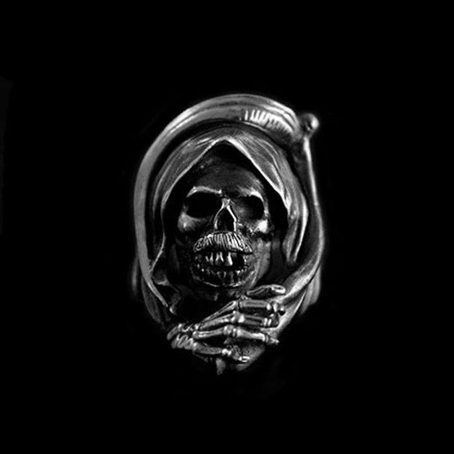 Grim reaper ring is the courage to face death Hover Image