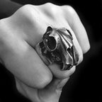 Prehistoric beasts Sabertooth tiger Ring 925 Sterling silver Smilodon rings SSJ170