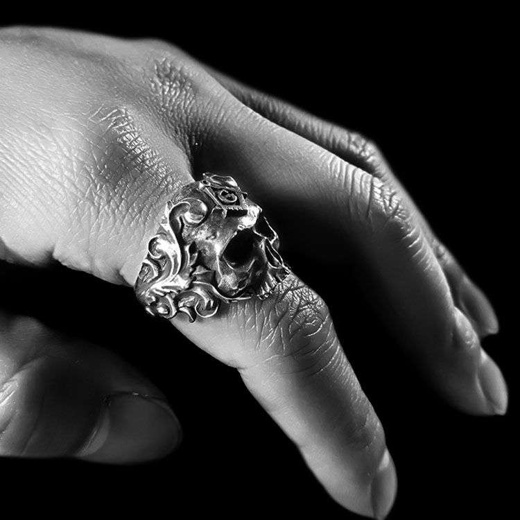 Freemason Rings 925 Silver Skull Rings Symbols of Legacy Brotherhood
