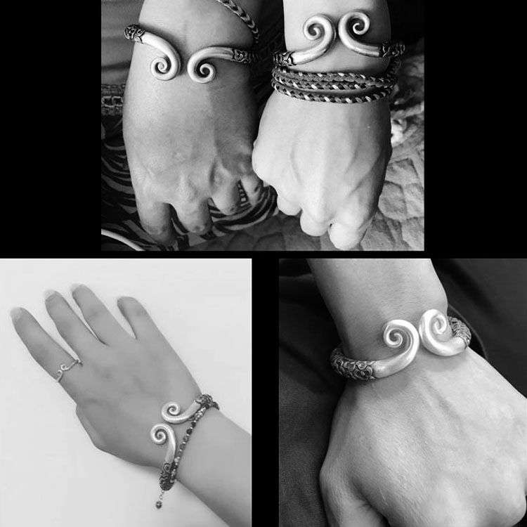 Lucky Bracelet | Monkey King 999 Silver Hand-Carved Bracelets