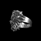 The monkey king ring 925 Sterling silver angry monkey rings SSJ176