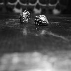 Heart stud earrings 925 sterling silver heart earrings