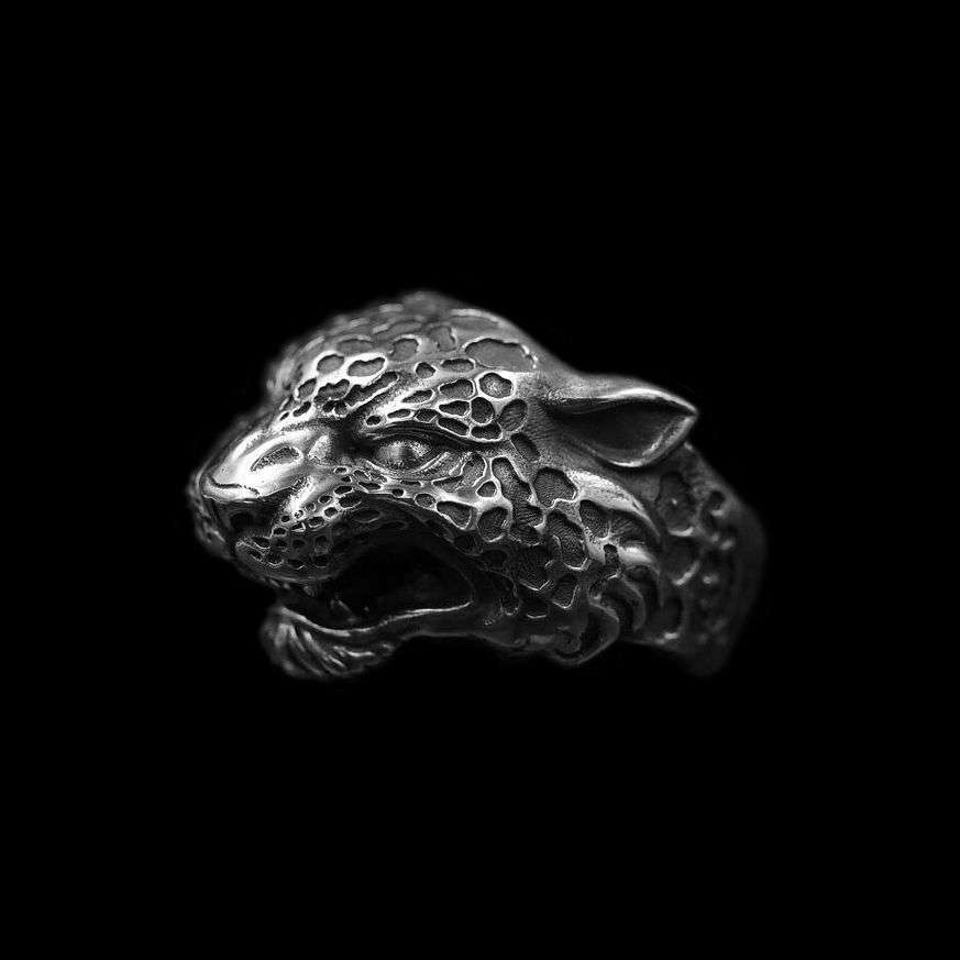 Leopard ring 925 Sterling silver Original handmade leopard rings SSJ181