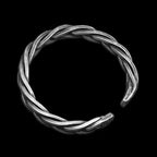 Weave Hemp flowers Bracelet 925 Sterling Silver Bracelets SSB69