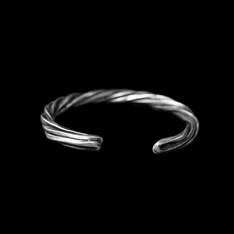 Woven twining Bracelet 925 Sterling Silver Bracelets SSB70