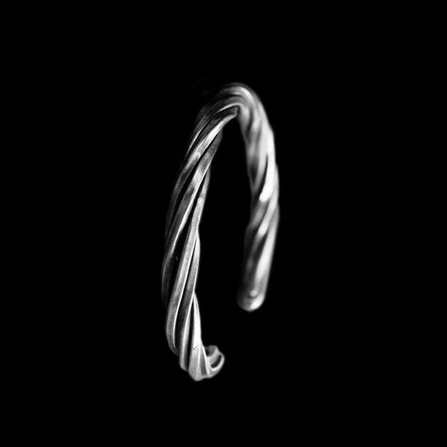 Woven twining Bracelet 925 Sterling Silver Bracelets SSB70 Main Image