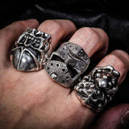 Juggernaut skull ring 925 Sterling silver original handmade Juggernaut skull rings SSJ187