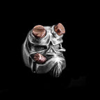 Hells Baron skull ring 925 Sterling silver original handmade Hellboy rings SSJ188