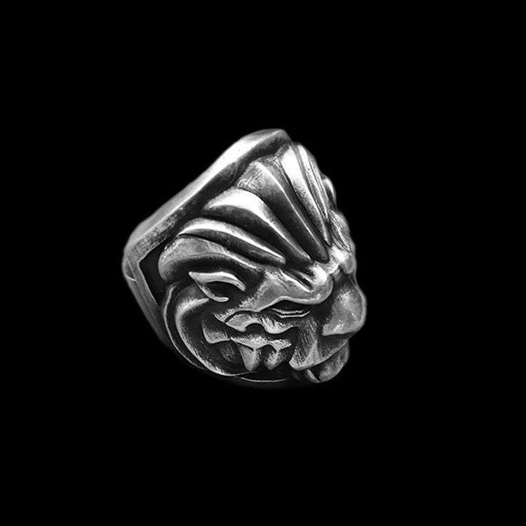 Lion shield ring 925 Sterling silver original Lion rings SSJ189