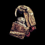 Sabertooth Brass Zippo Case - Hand Carved Lighter Cover