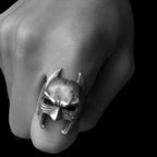 Batman ring 925 silver Batman masks ring