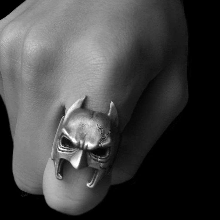 Batman ring 925 silver Batman masks ring