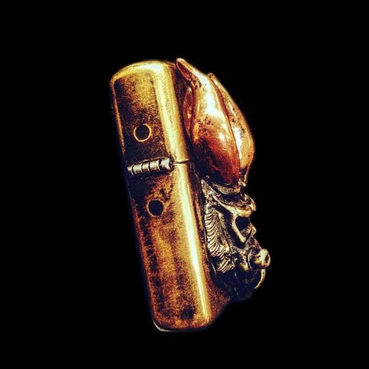 Hell Armor Lighter Cases - Hand-Forged Brass & Copper Hellboy-Inspired Sleeves