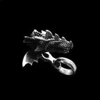 Flood dragon pendant 925 silver Loong pendants SSP130