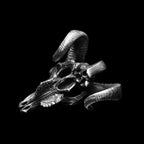 Evil Sheep skull pendant 925 silver Sheep skull pendants SSP131