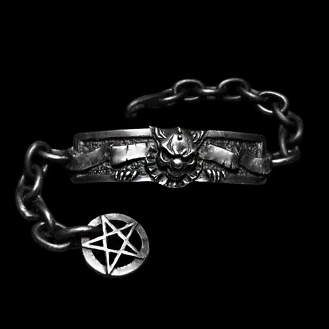 Joker Skull Bracelet as symbols of joy and the unpredictable nature of life Hover Image