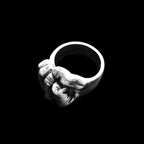 Fist rings 925 Sterling silver Fist ring symbolizes power
