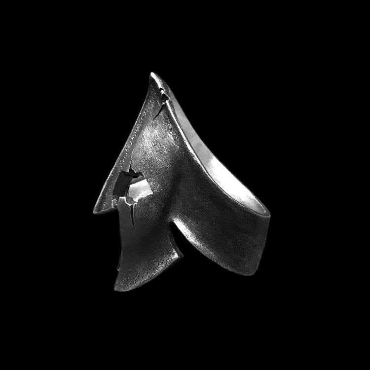 King of spartan helmet ring 925 Silver Sparta Rings SSJ205
