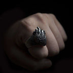Brave heart ring 925 Silver Heart rings SSJ209
