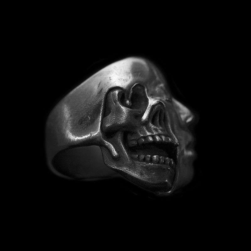 Dark souls rings 925 Silver struggling soul skull ring