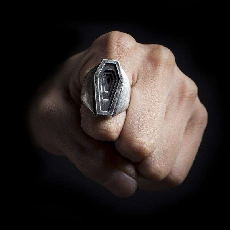 Wear Coffin ring courageously confront the inevitability of death